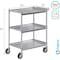 Amgood Utility Cart, Stainless Steel, 3 Shelves Shelves, 24" L, 15" W CART-TUC-1524-Z - alternate 3